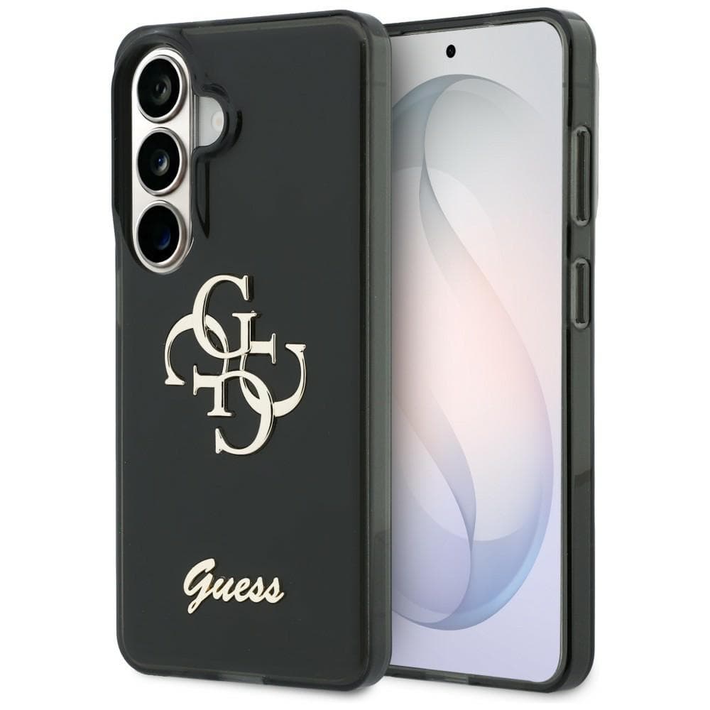 Guess - IML Big Metal 4G Script (GUHCS26S5HC4MLSK) - Samsung Galaxy S26 - Černá - náhled 1