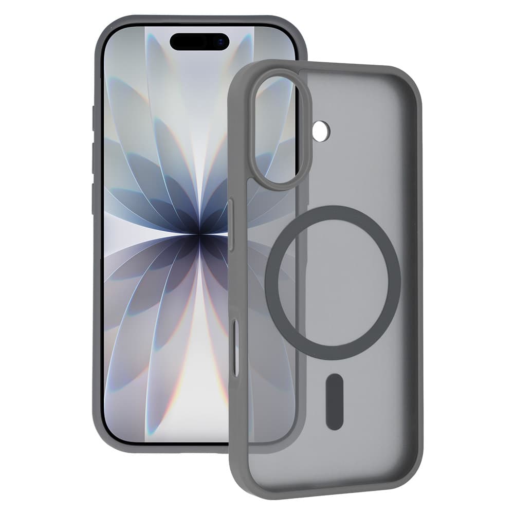 Kryt Tel Protect Aura Matte MagSafe pro iPhone 17 ocelově šedý - náhled 1