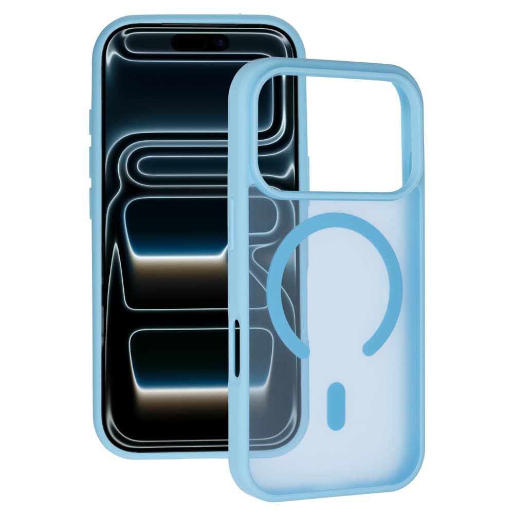 Kryt Tel Protect Aura Matte MagSafe pro iPhone 17 Pro modrý - náhled 1