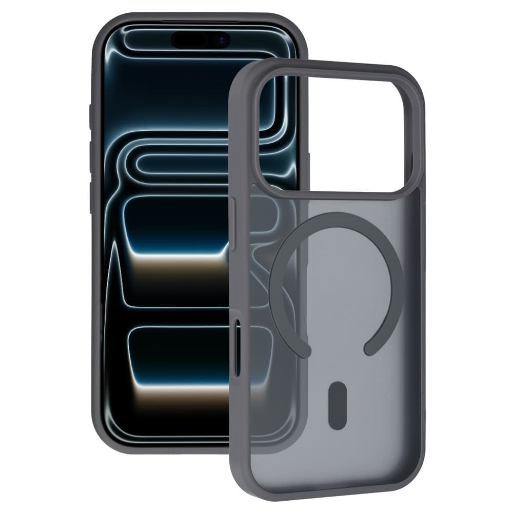 Kryt Tel Protect Aura Matte Magsafe pro iPhone 17 Pro Max ocelově šedý - náhled 1
