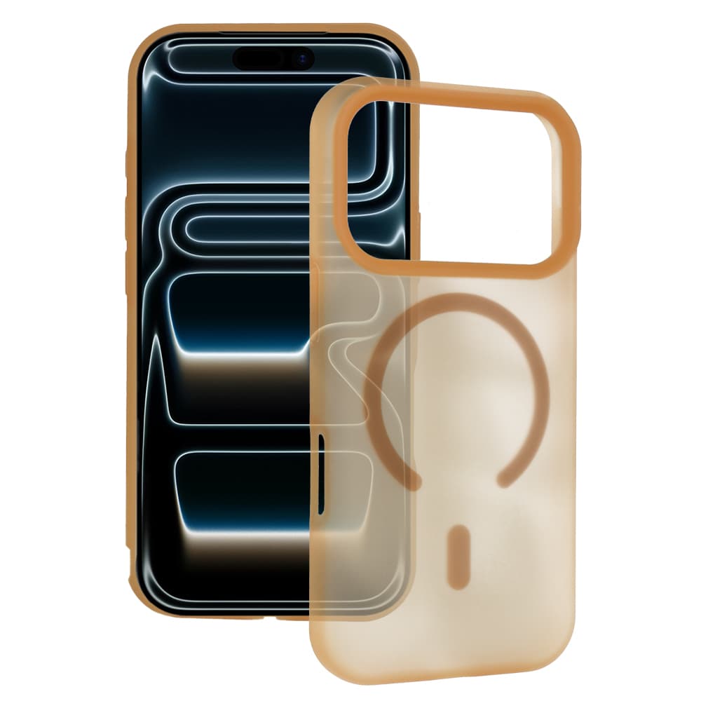 Kryt Tel Protect Mist Matte MagSafe pro iPhone 17 Pro kávově hnědý - náhled 1