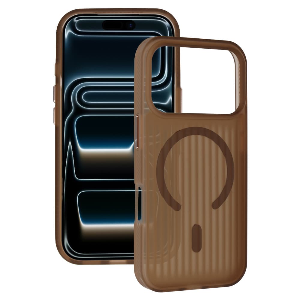 Kryt Tel Protect Twist MagSafe pro Apple iPhone 17 Pro Max kávově hnědý - náhled 1