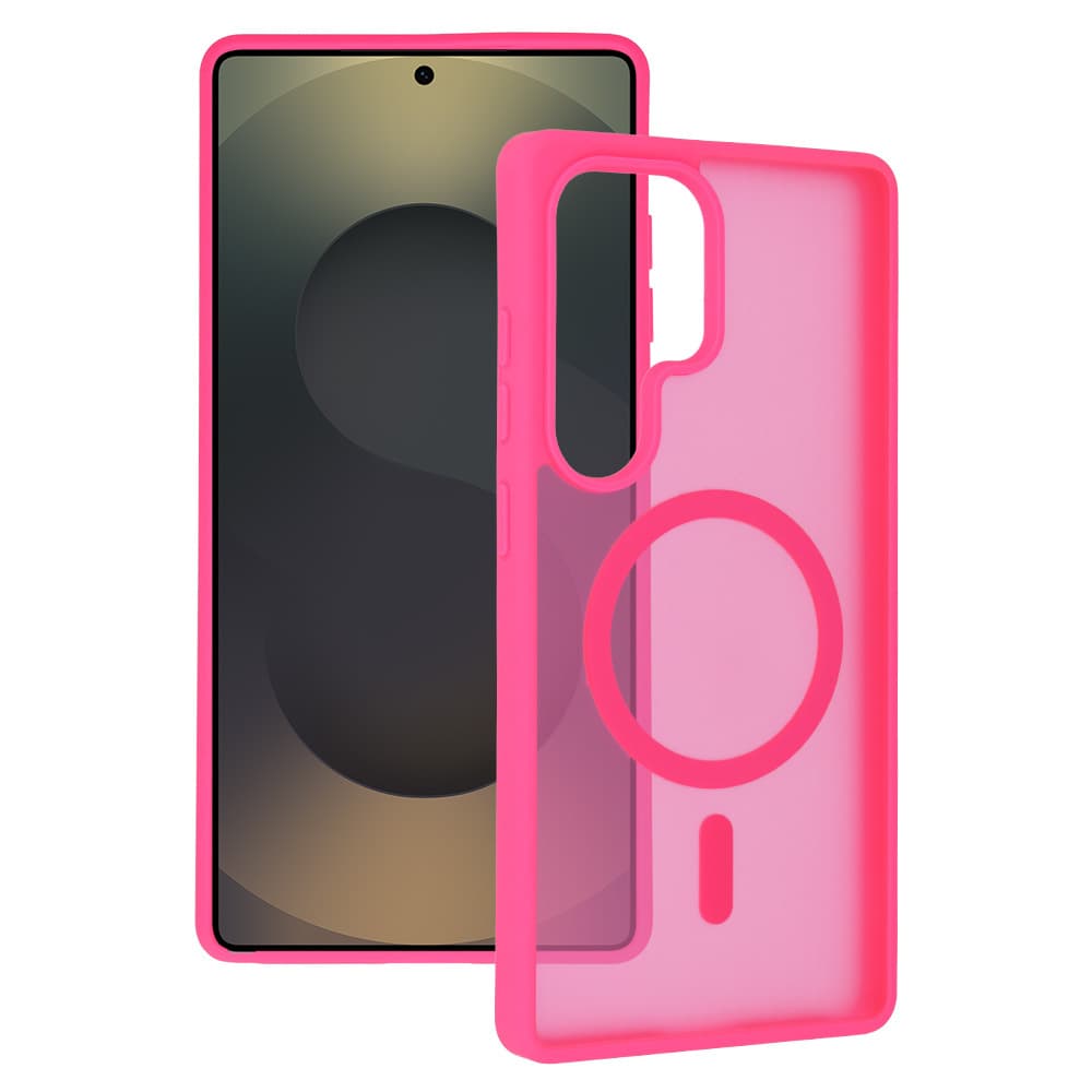 Kryt Tel Protect Aura Matte MagSafe pro Samsung Galaxy S26 Ultra sytě růžový - náhled 1