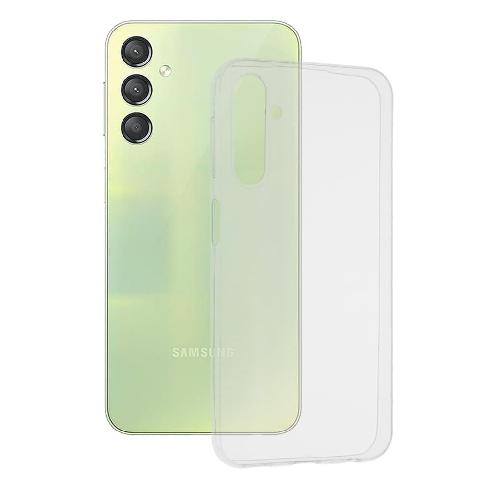 Kryt Techsuit - Clear Silicone - Samsung Galaxy A24 Průhledný - náhled 1