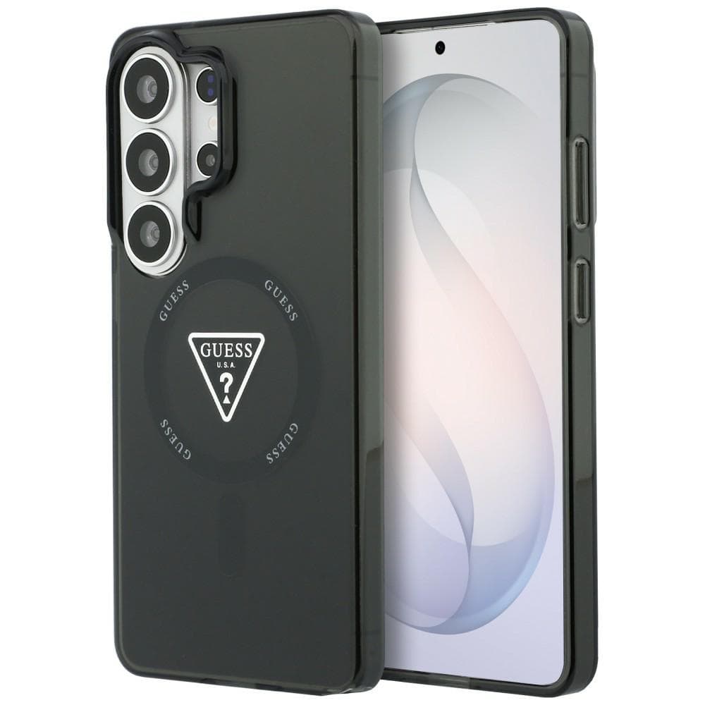 Kryt Guess - IML Gradient Triangle MagSafe (GUHMS26LHGTMLCGK) - Samsung Galaxy S26 Ultra Černý - náhled 1