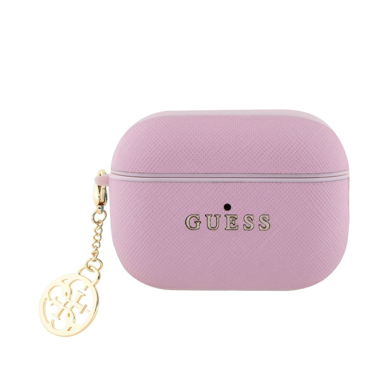 Pouzdro Guess Saffiano 4G Charm pro AirPods Pro 2 růžové - náhled 1