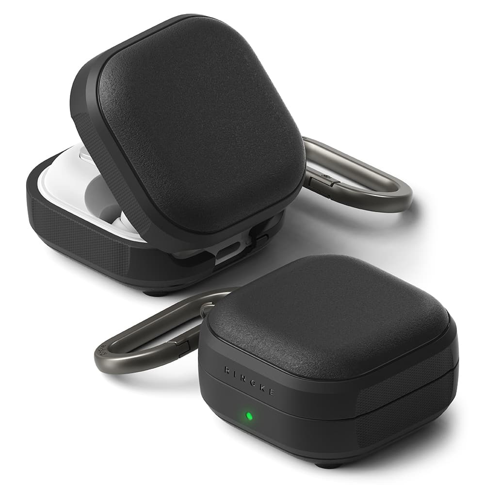 Pouzdro Ringke - Protection Case Onyx Magnetic - Samsung Galaxy Buds 4 / Buds 4 Pro Černé - náhled 1