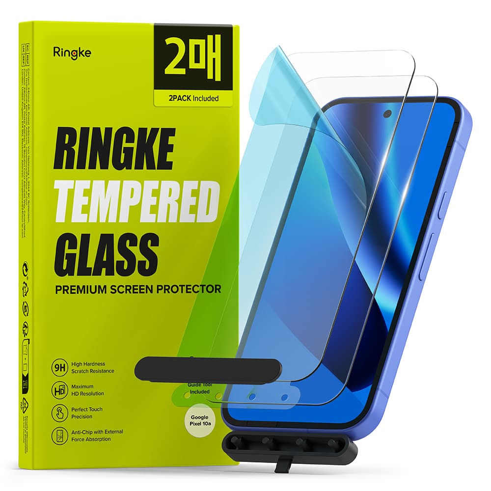 Ochranné sklo Ringke - Tempered Glass - Google Pixel 10a (2 pack) Průhledné - náhled 1