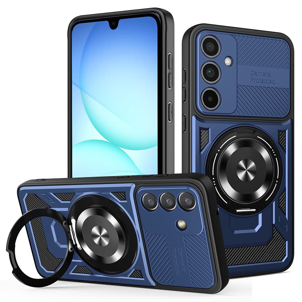 Kryt Techsuit RuggedCam - Samsung Galaxy A37 5G modrý - náhled 1