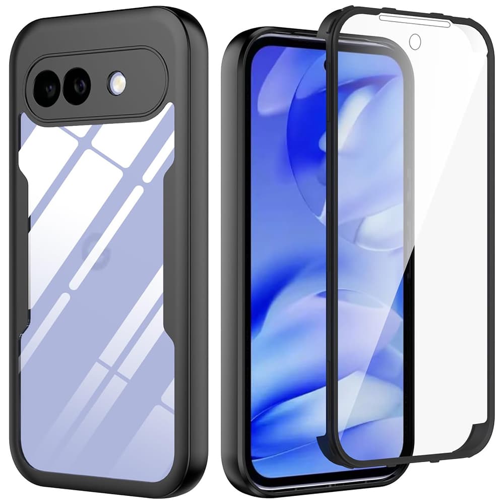 Kryt se sklem Techsuit ColorVerse 360 Series - Google Pixel 10a černý - náhled 1