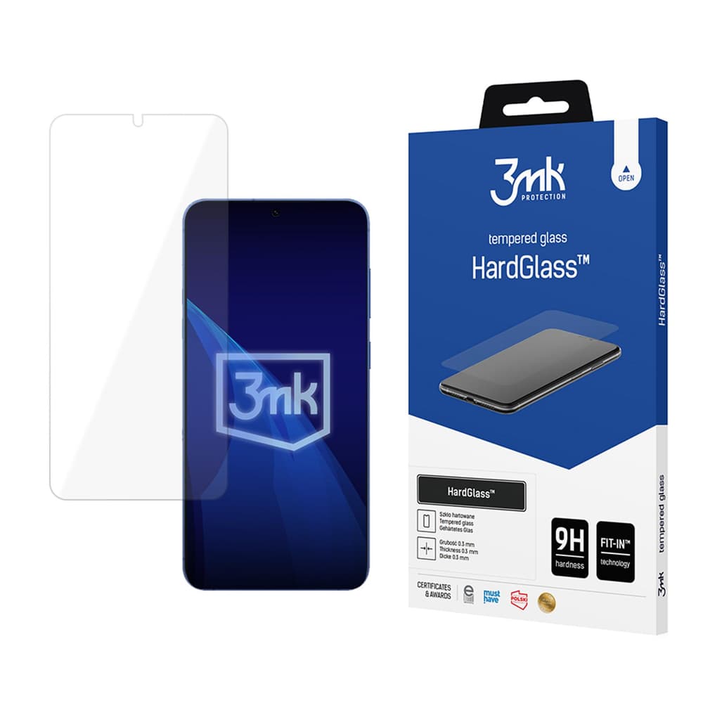 Sklo 3mk HardGlass Screen Protector - Samsung Galaxy S26 Plus čiré - náhled 1