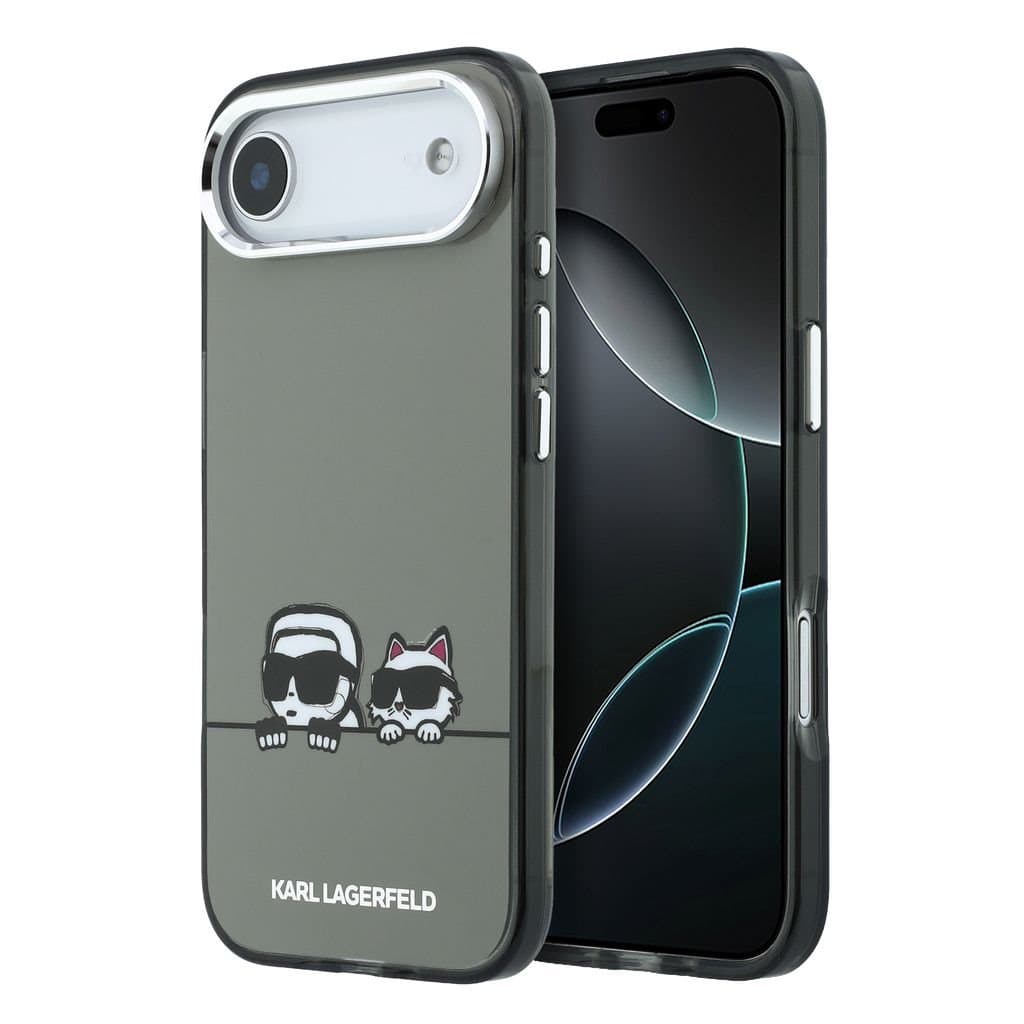 Zadní kryt Karl Lagerfeld IML K&amp;CH Heads Logo MagSafe pro iPhone Air černý - náhled 1