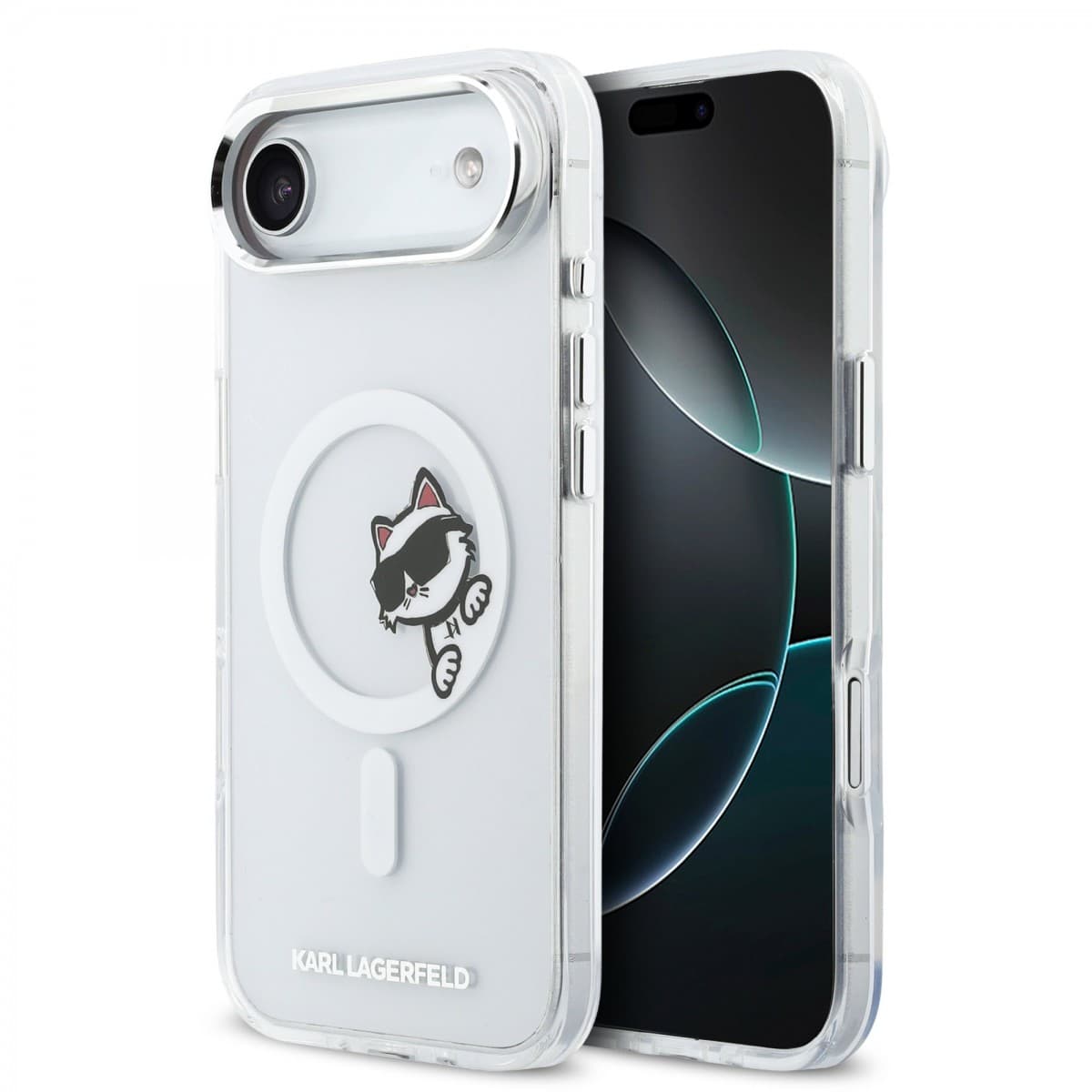 Zadní kryt Karl Lagerfeld IML Choupette Peekaboo MagSafe pro iPhone Air průhledný - náhled 1