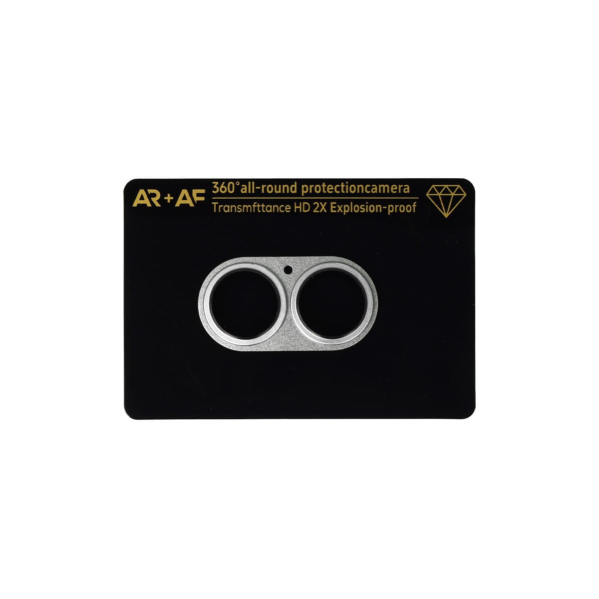 Ochranné sklo Aluminum Metal na fotoaparát pro iPhone 17 bílé