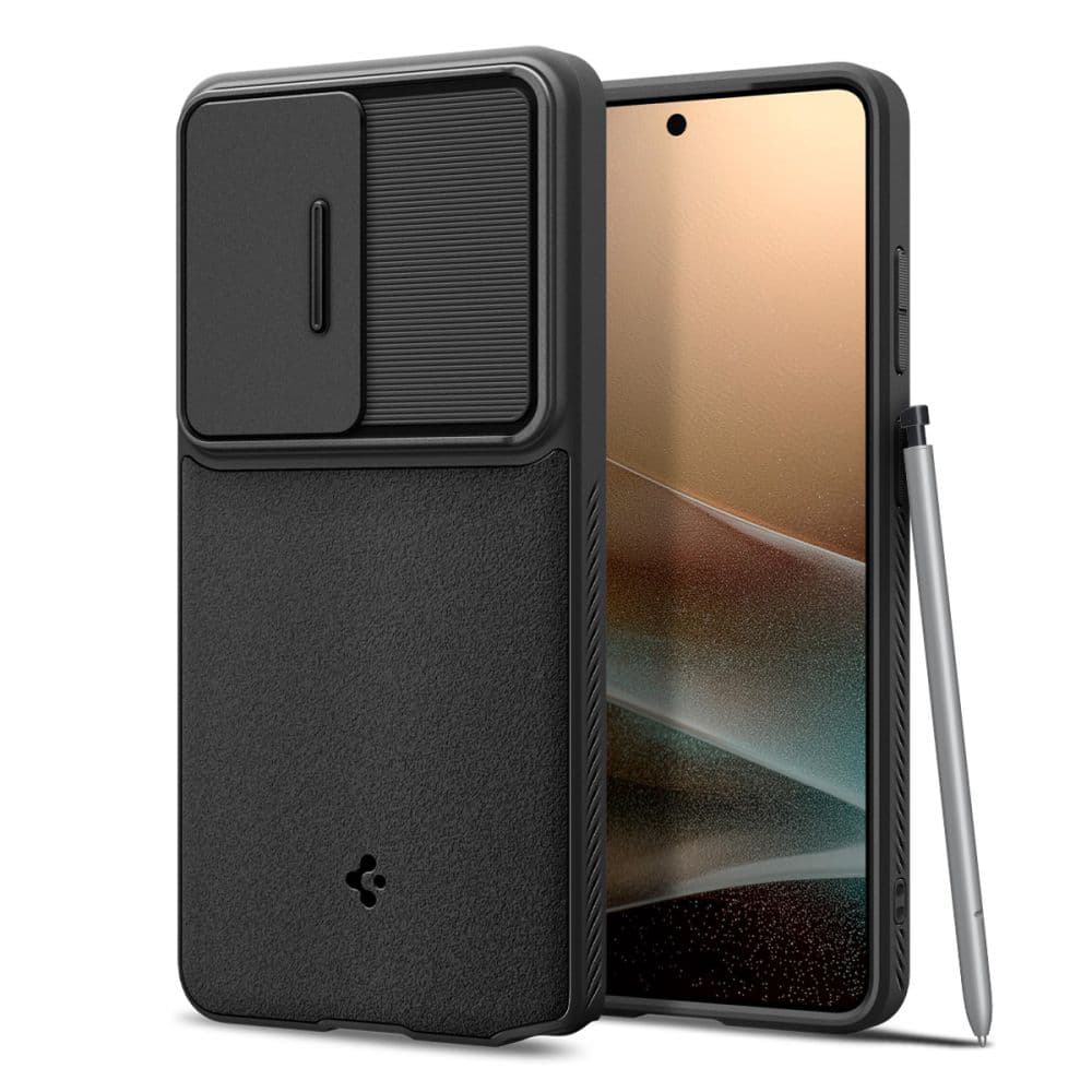Kryt Spigen - Optik Armor (ACS10687) - Samsung Galaxy S26 Ultra černý - náhled 1