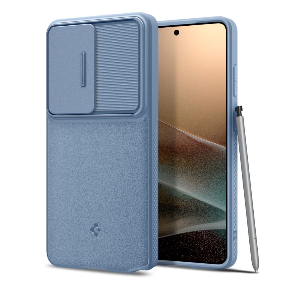 Kryt Spigen - Optik Armor (ACS11226) - Samsung Galaxy S26 Ultra světle modrý - náhled 1