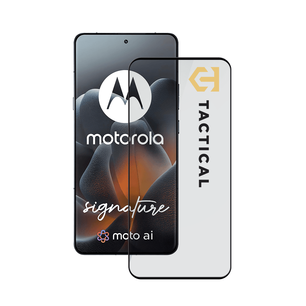 Tvrzené sklo Tactical Glass Shield 5D pro Motorola Signature černé - náhled 1