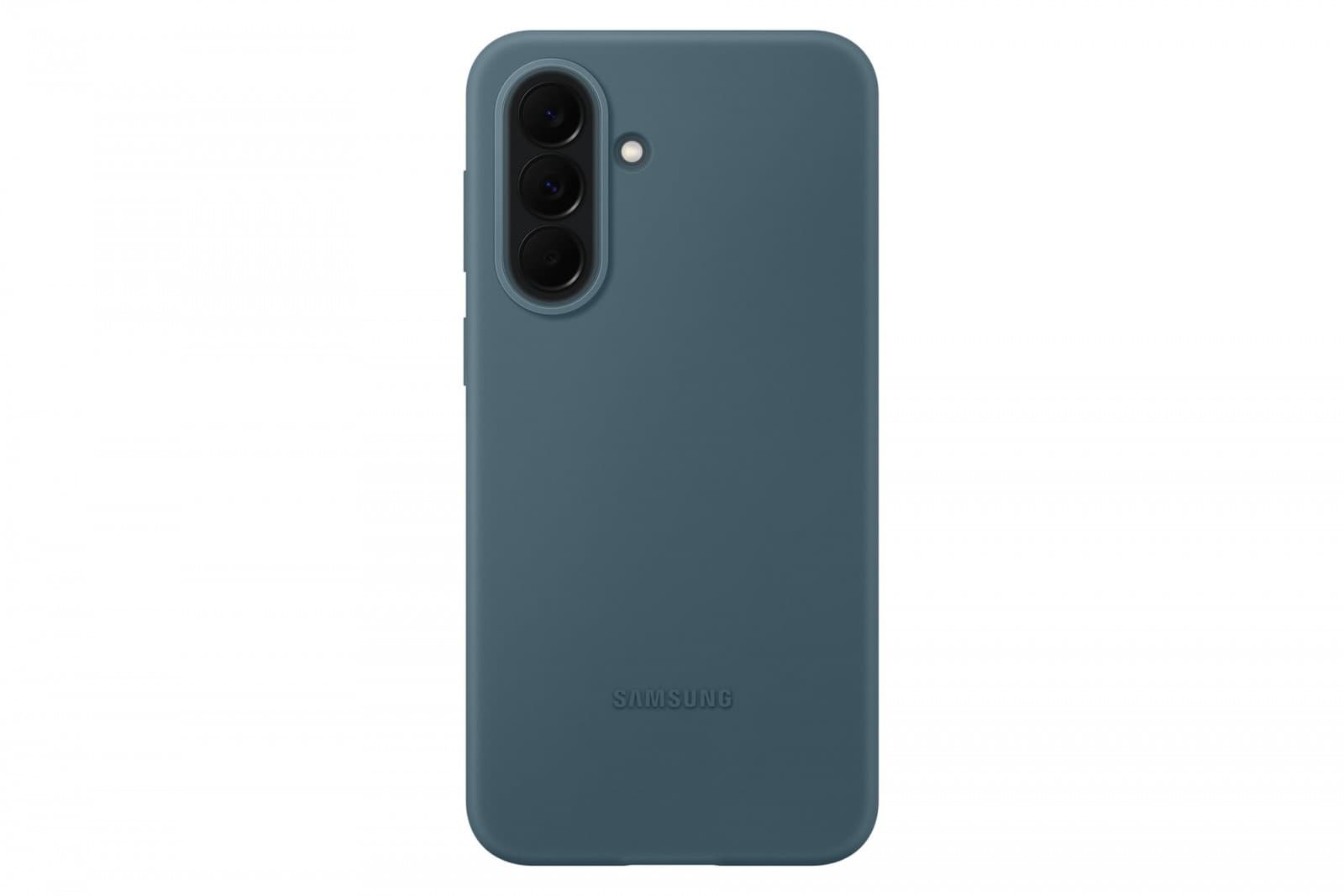 Silikonový kryt Samsung EF-PA376CKE pro Galaxy A37 tmavě zelený - náhled 1
