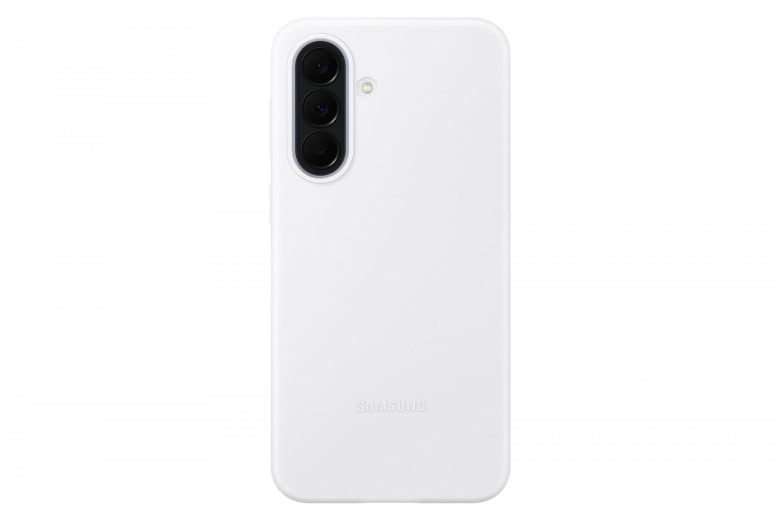 Silikonový kryt Samsung EF-PA376CJE pro Galaxy A37 světle šedý - náhled 1