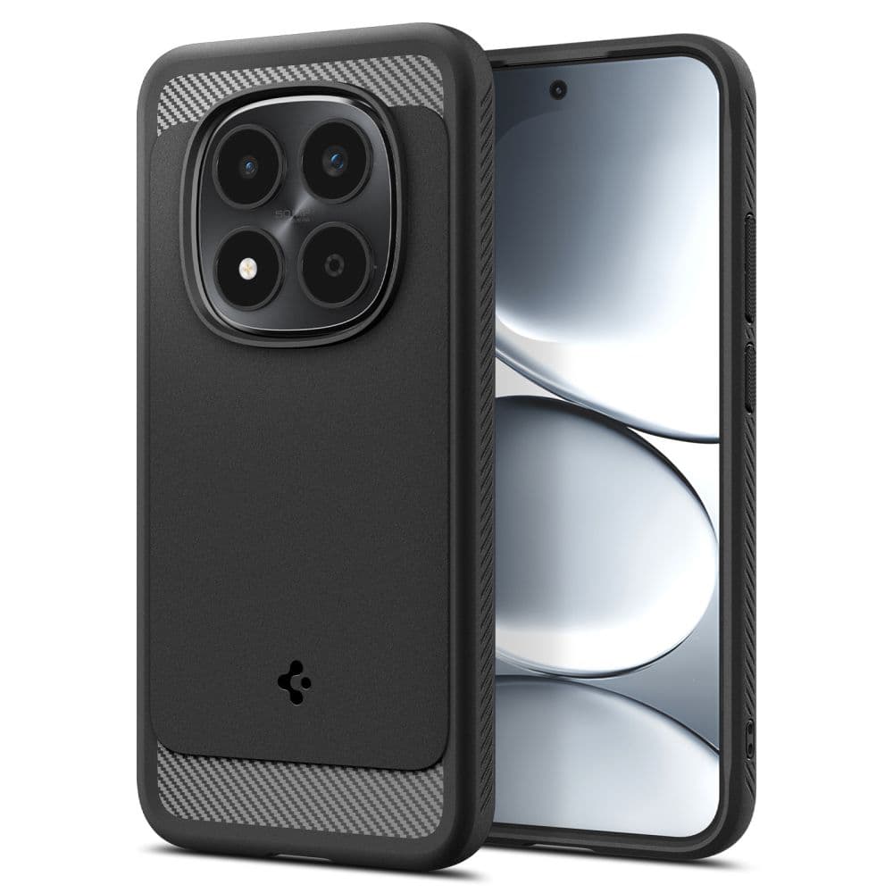 Kryt Spigen - Rugged Armor (ACS10460) - Xiaomi Redmi Note 15 Pro 5G matně černý - náhled 1