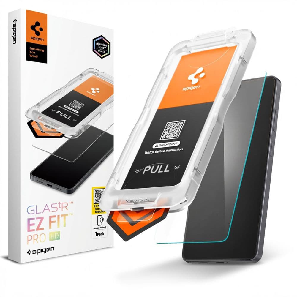 Tvrzené sklo Spigen - Glas.tR EZ-FIT Pro HD (AGL11074) - Samsung Galaxy S26 Ultra Čiré - náhled 1