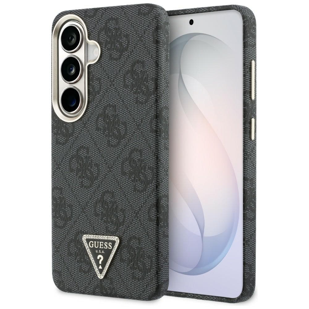 Kryt Guess - 4G Triangle Logo MagSafe - Samsung Galaxy S26 černý - náhled 1