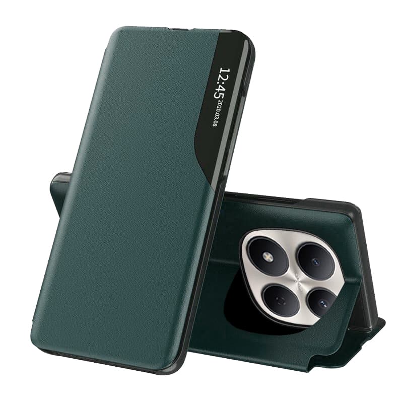 Pouzdro Techsuit - eFold Series - Xiaomi Redmi Note 15 Pro 5G tmavě zelené - náhled 1