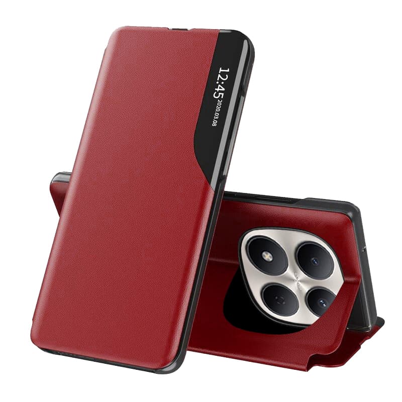 Pouzdro Techsuit - eFold Series - Xiaomi Redmi Note 15 Pro 5G červené - náhled 1