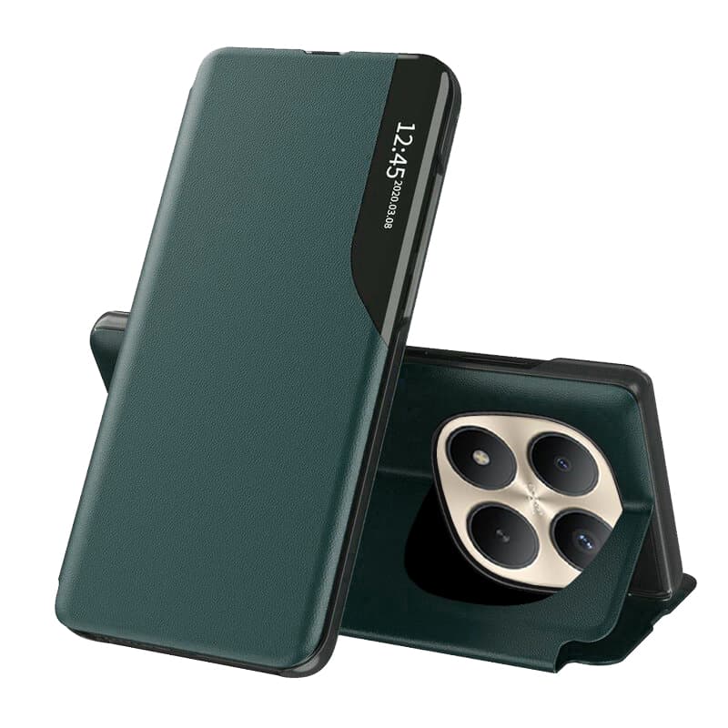 Pouzdro Techsuit - eFold Series - Xiaomi Redmi Note 15 Pro+ 5G / Poco M8 Pro 5G tmavě zelené - náhled 1