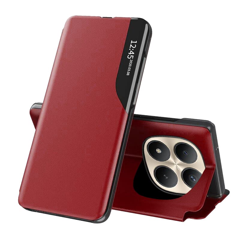 Pouzdro Techsuit - eFold Series - Xiaomi Redmi Note 15 Pro+ 5G / Poco M8 Pro 5G červené - náhled 1