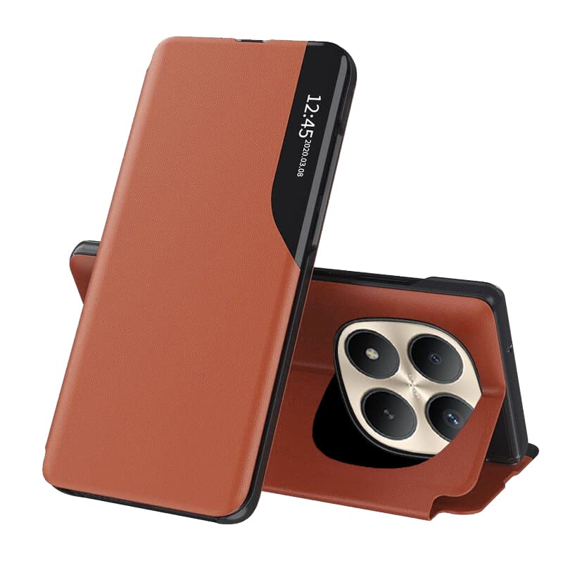 Pouzdro Techsuit eFold Series pro Xiaomi Redmi Note 15 Pro+ 5G / Poco M8 Pro 5G oranžové - náhled 1