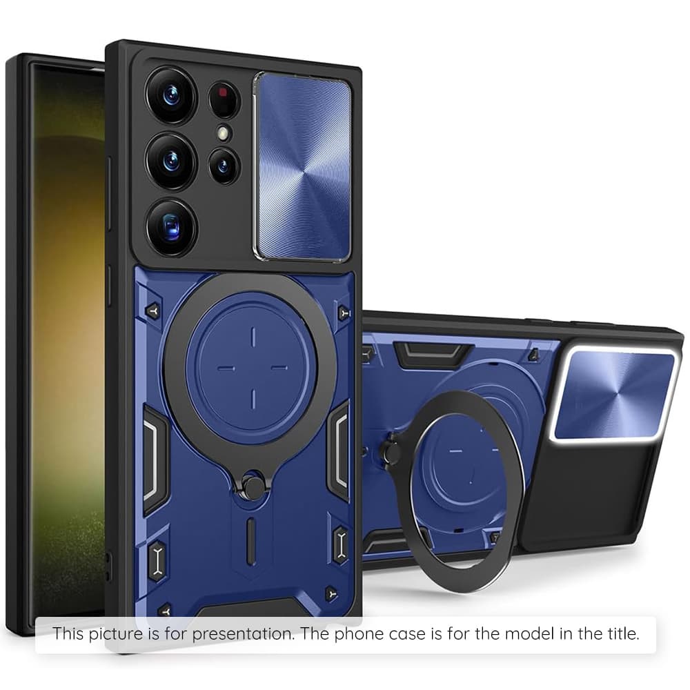 Kryt Techsuit CamGuard Pro pro Motorola Moto G77 / G67 modrý
