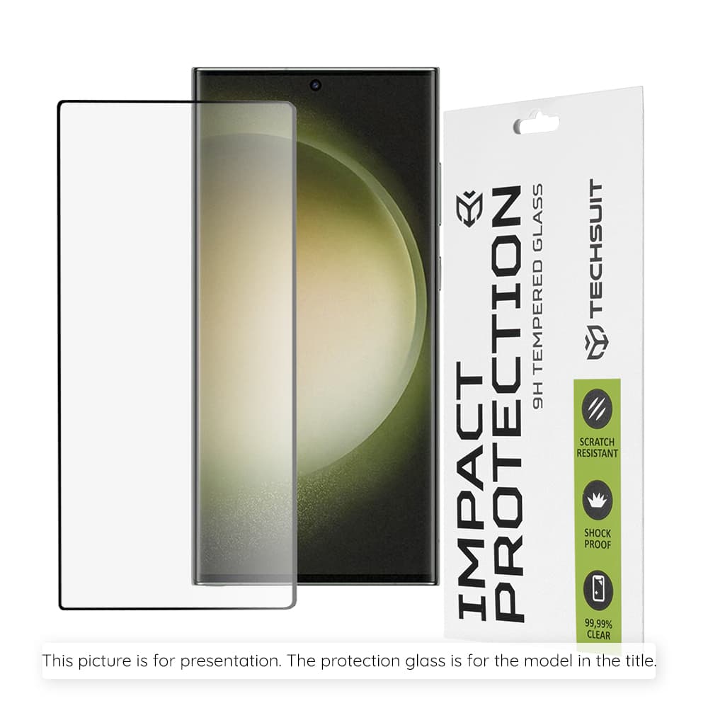 Tvrzené sklo Techsuit 111D Full Cover / Full Glue pro Oppo A6 4G černé