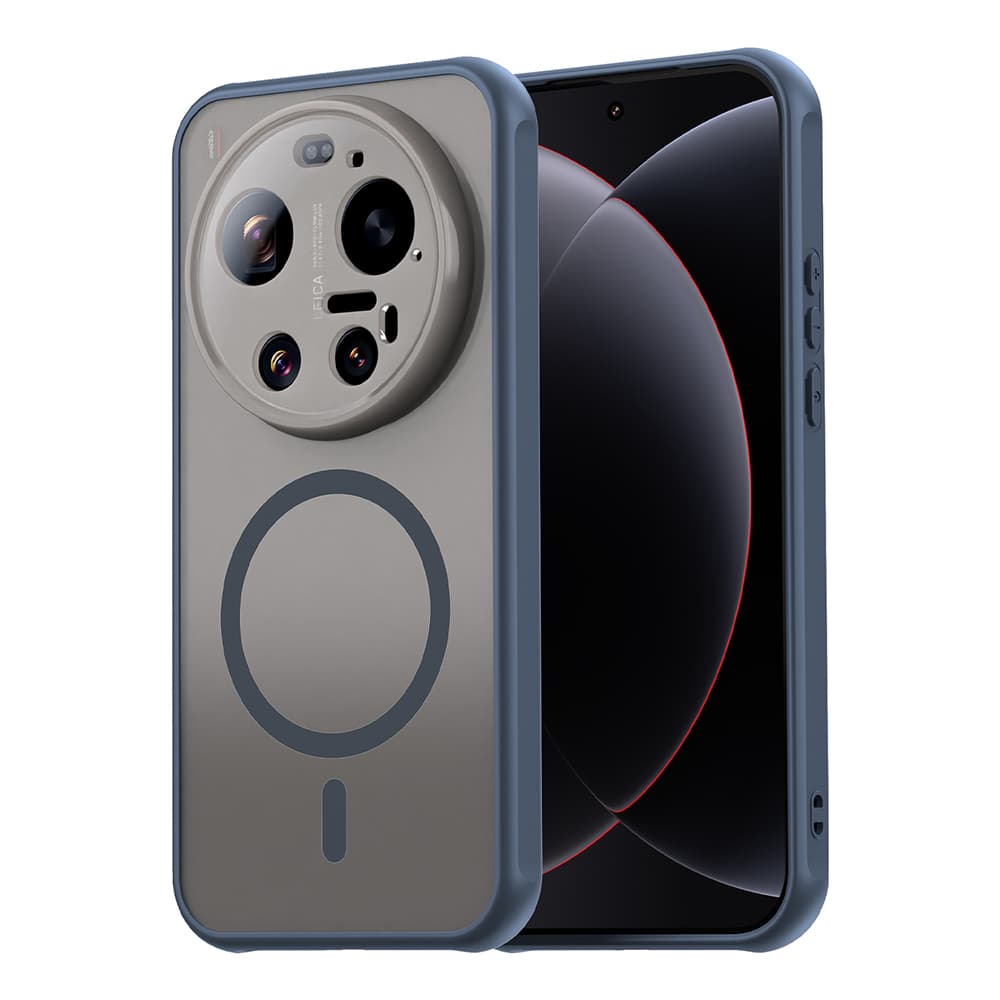 Kryt Techsuit HaloFrost II MagSafe pro Xiaomi 17 Ultra tmavě modrý - náhled 1