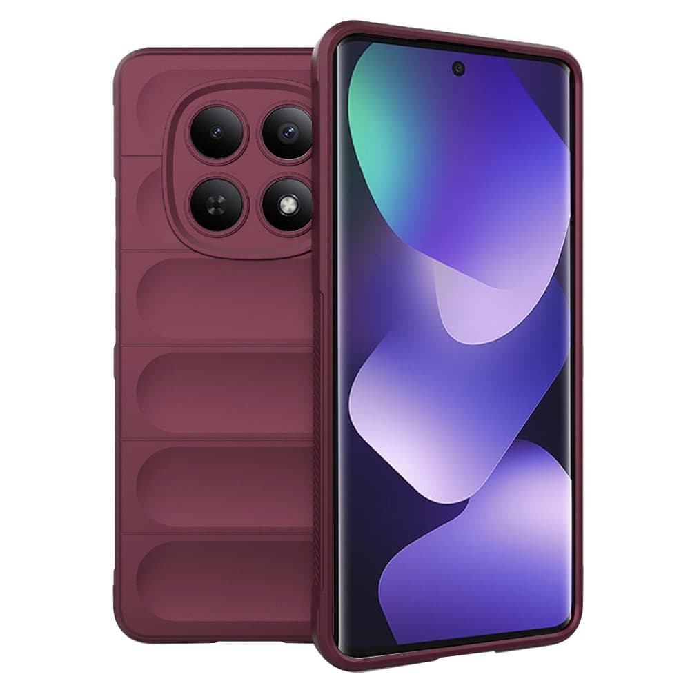 Kryt Techsuit Magic Shield pro Xiaomi Redmi Note 15 5G / Poco M8 5G vínový - náhled 1