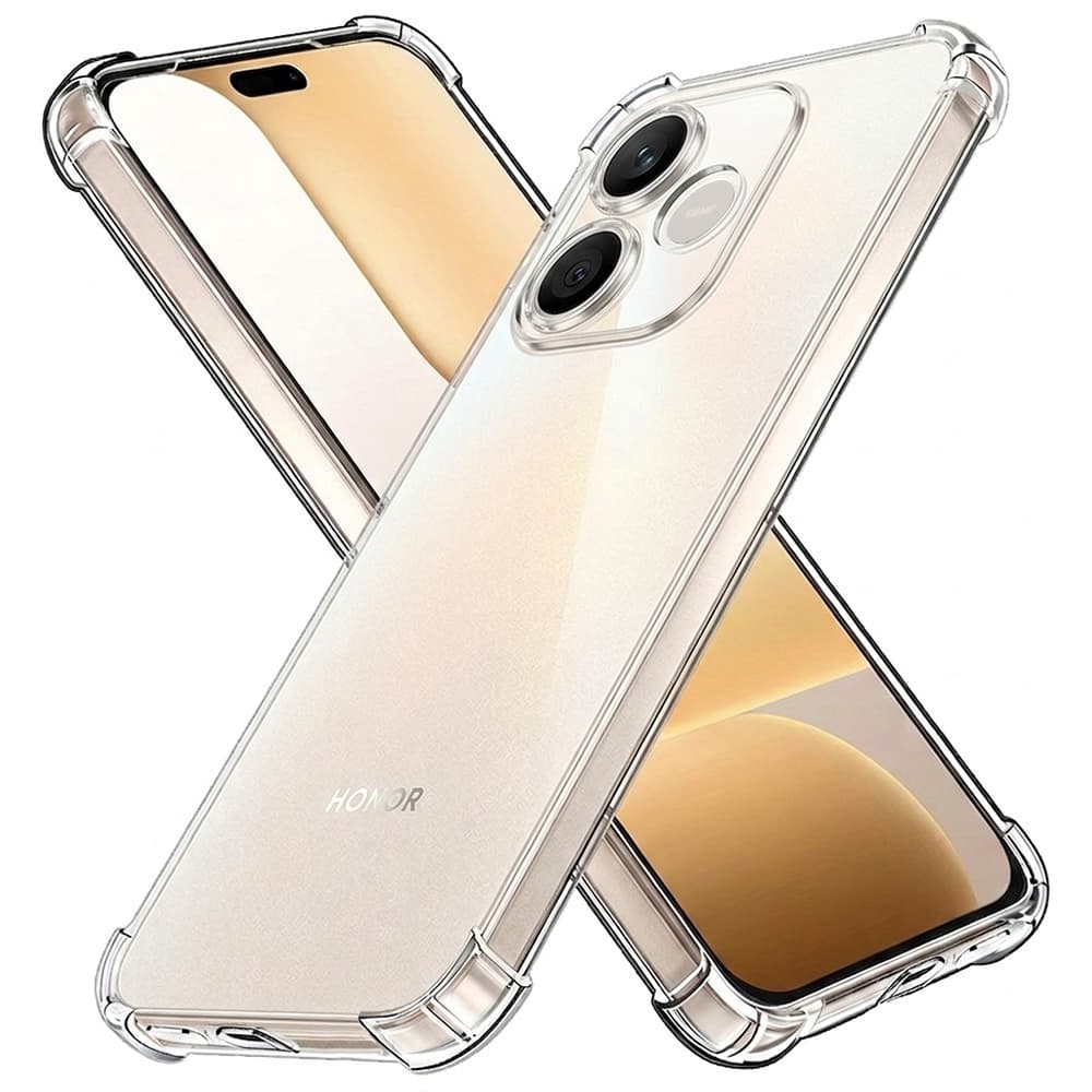 Kryt Techsuit Shockproof Clear Silicone pro Honor 600 Lite průhledný - náhled 1