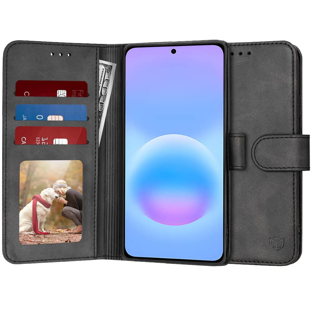 Knížkové pouzdro Techsuit Diary Book na Samsung Galaxy A57 5G černé - náhled 1