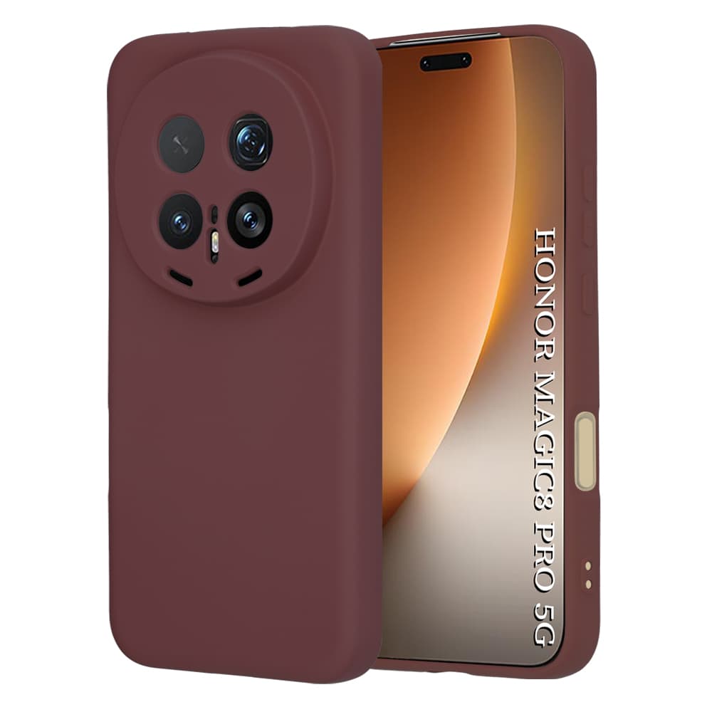 Kryt Techsuit SoftFlex na Honor Magic8 Pro švestkově červený - náhled 1