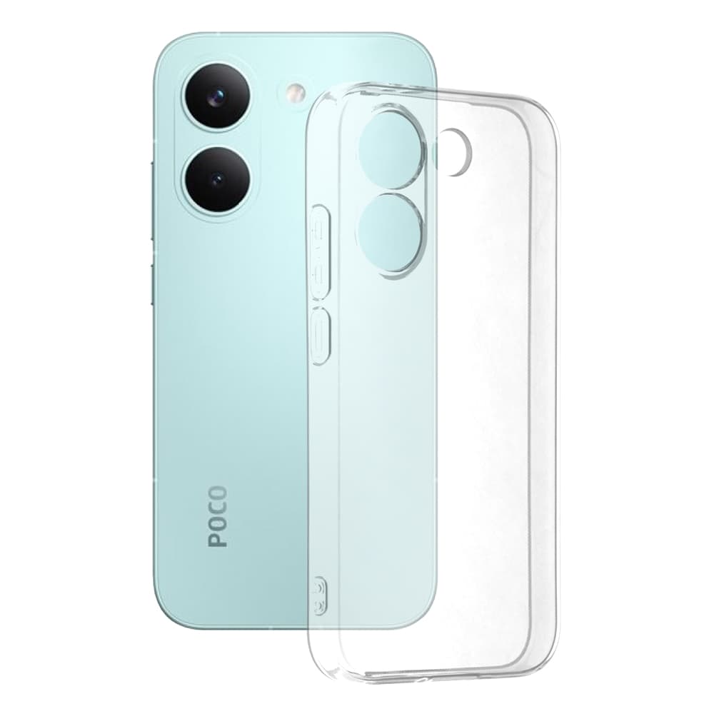Kryt Techsuit Clear Silicone Xiaomi Poco X8 Pro průhledný - náhled 1