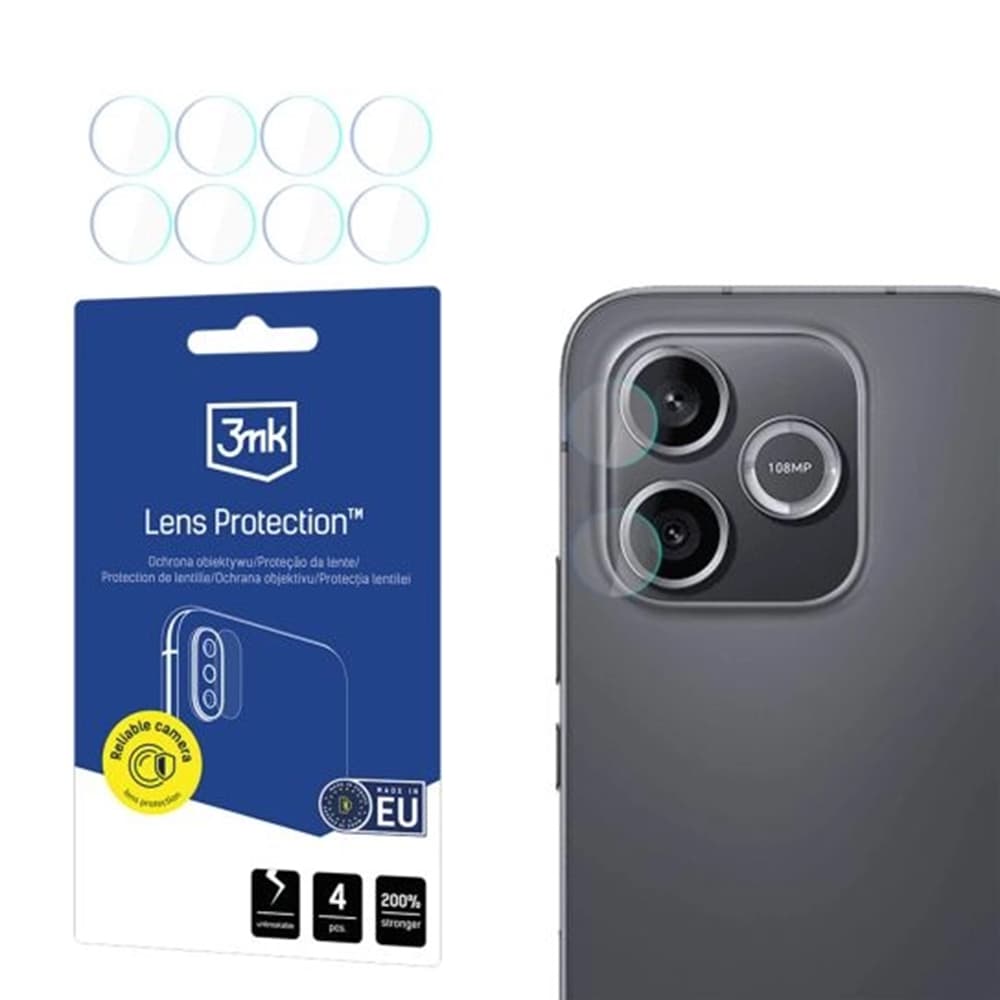 Ochranné sklo 3mk Lens Protection 4 pack Honor 600 Lite průhledné