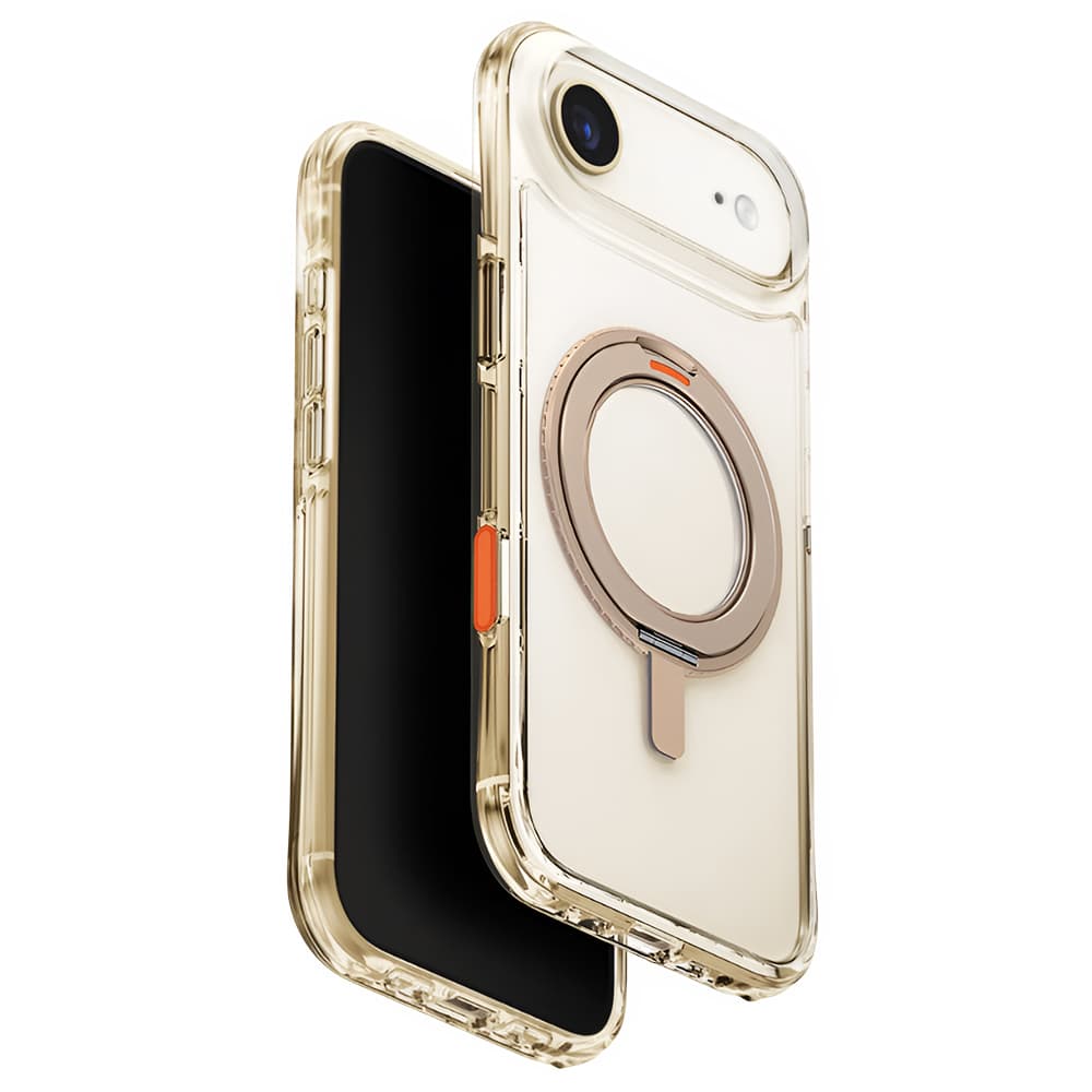 Kryt UNIQ Swivix 360° Kickstand iPhone 17 Air zlatý - náhled 1