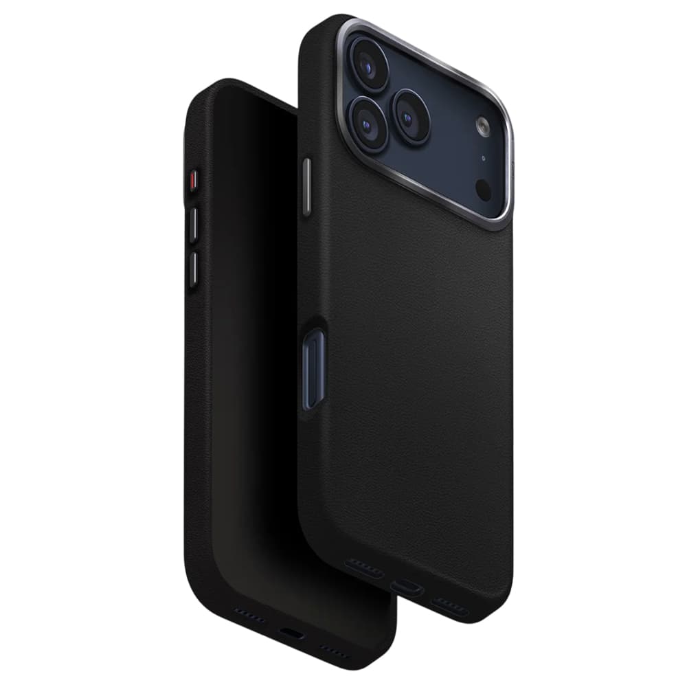 Kryt UNIQ Lyden Leatherette iPhone 17 Pro černý - náhled 1
