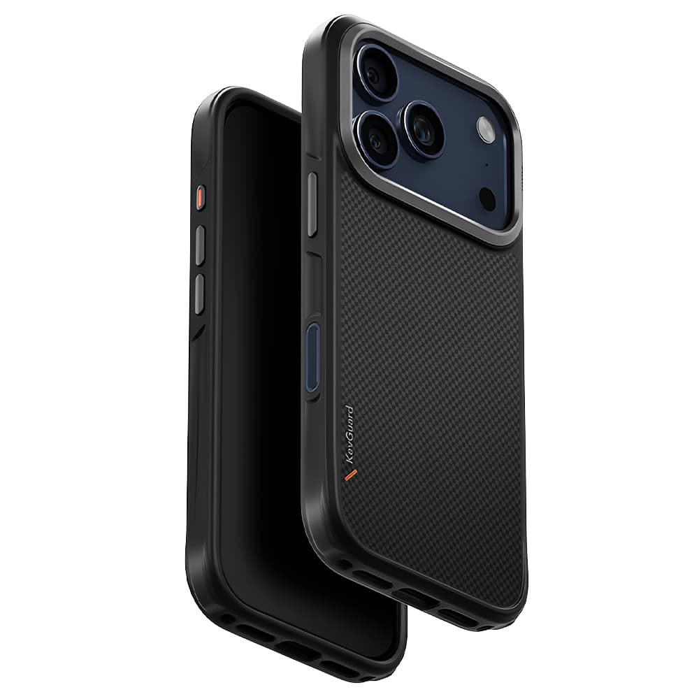 Kryt UNIQ Keva Aramid iPhone 17 Pro černý - náhled 1