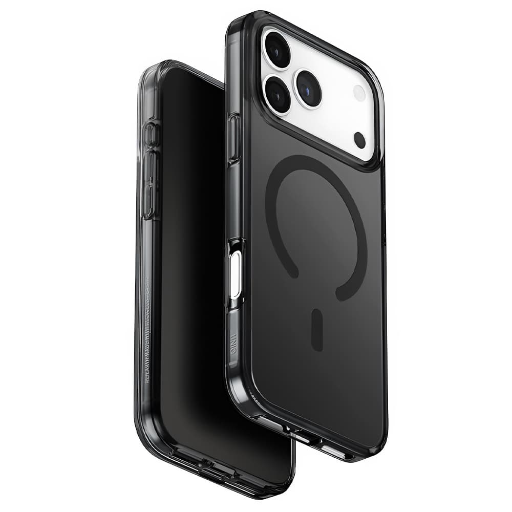 Kryt UNIQ Clario MagClick™ Eco Friendly Case iPhone 17 Pro Max černý - náhled 1