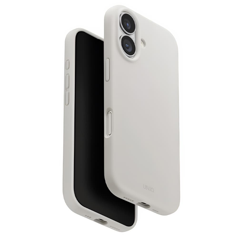 Kryt UNIQ Lino MagClick™ iPhone 17 mlhavě šedý - náhled 1