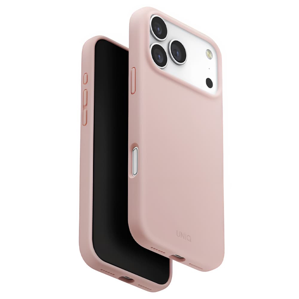 Kryt UNIQ Lino MagClick™ iPhone 17 Pro Max ruměncově růžový - náhled 1