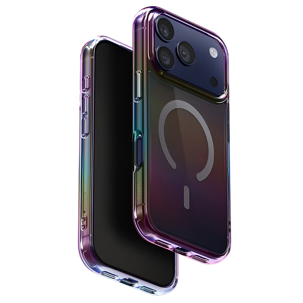 Kryt UNIQ Iridescia MagClick™ iPhone 17 Pro v barvě polární záře - náhled 1