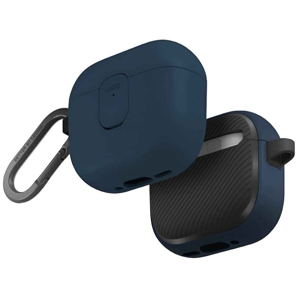 Kryt UNIQ Clyde Series AirPods 4 modročerný - náhled 1