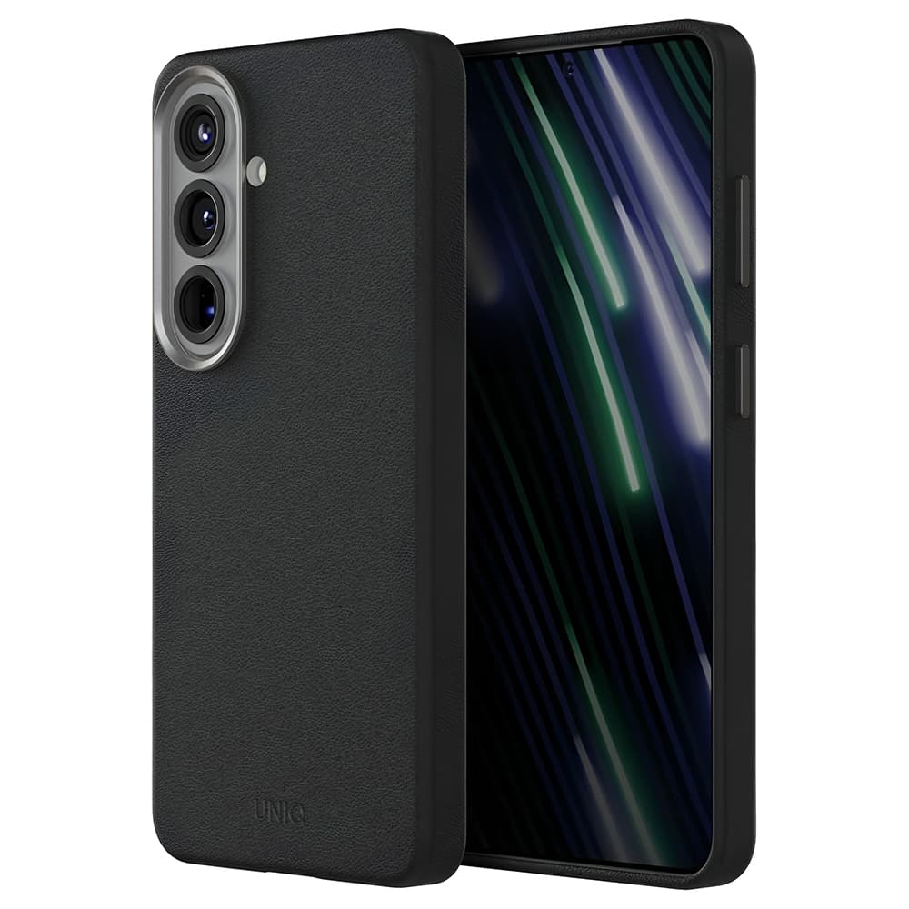 Kryt UNIQ Lyden Leatherette Case Samsung Galaxy S26 černý - náhled 1