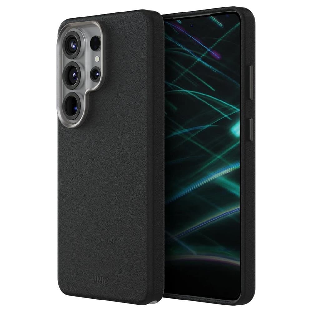 Kryt UNIQ Lyden Leatherette Case Samsung Galaxy S26 Ultra černý - náhled 1